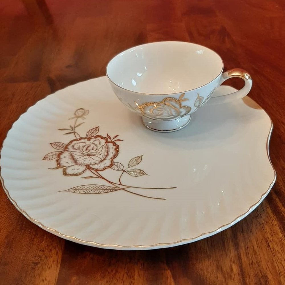 Japanese Tea & Cracker Set - Unique Design